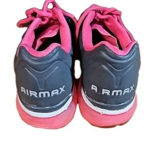 Nike Air Max 429890-006  Running Shoes‎ Womens Sz 7 Pink Black Sneakers P15
